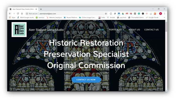 Azer彩色玻璃工作室