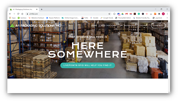 公司介绍:LivePoint RFID dba A-1 Packaging Solutions, Inc。