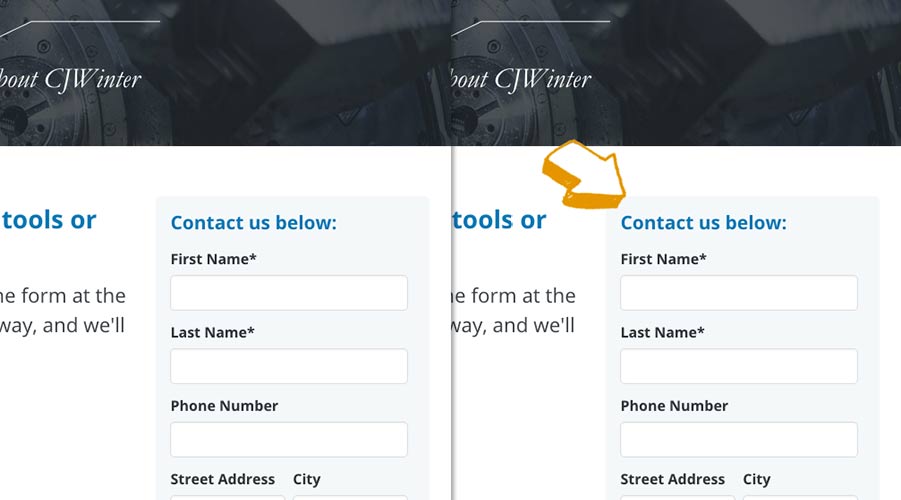 A / B测试的例子:增加表单提交的箭头”></a>
        <div class=